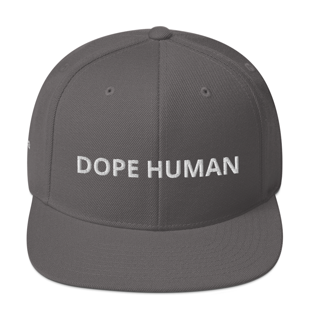 Dope Human Snapback Hat