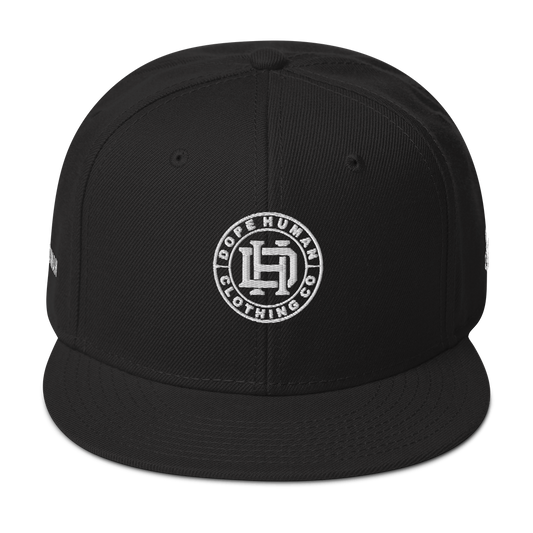 Dope Human Logo Snapback Hat