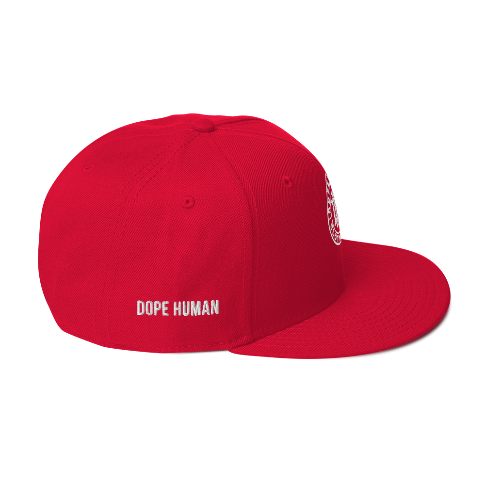 Dope Human Logo Snapback Hat
